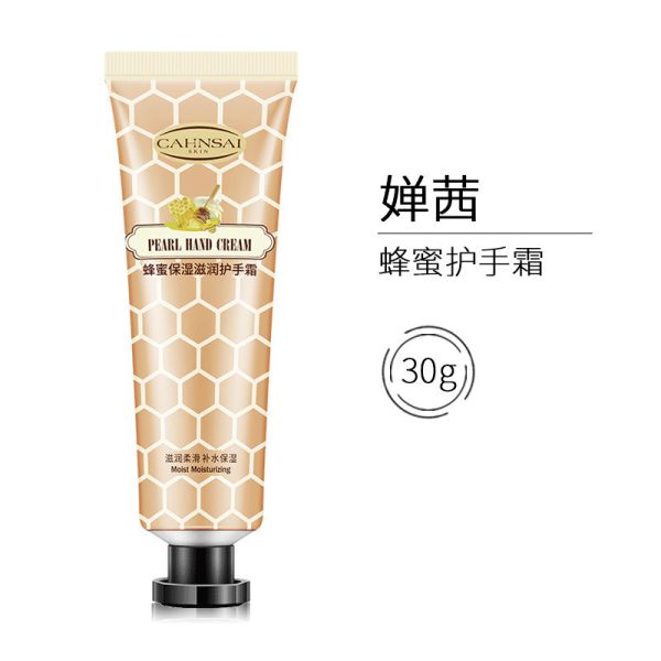 Hand cream with honey extract Cahnsai Pearl Hand Cream, 30g