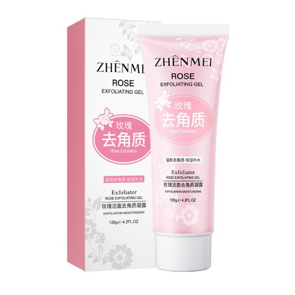 Exfoliating peeling roll with rose extract ZHENMEI, 120g