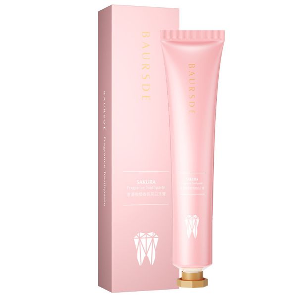 Toothpaste with the scent of cherry blossoms BAURSDE Sakura Fragrance Toothpaste, 100g