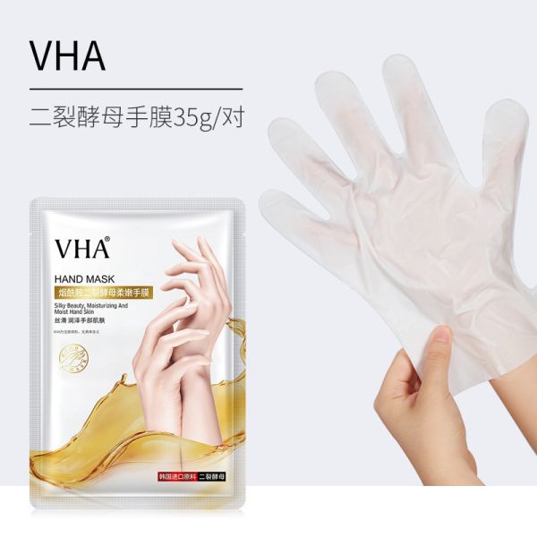 Hand mask-gloves VHA Hand MasK Silky Beauty, Moisturizing and moist hand Skin 35g