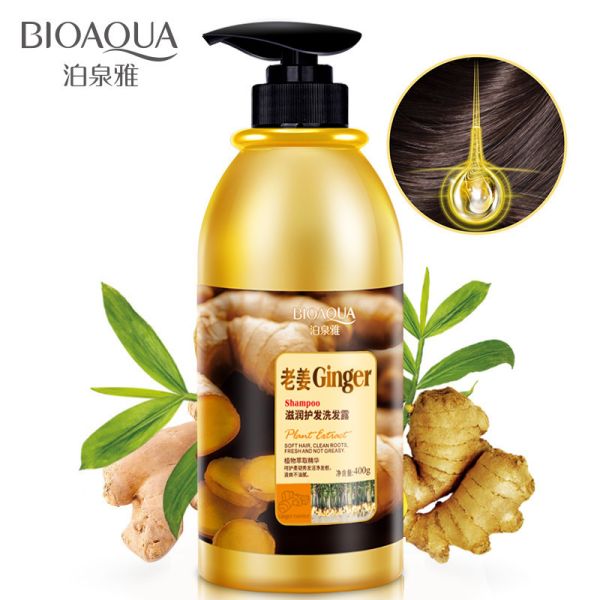 Hair shampoo with ginger BIOAQUA Ginger Shampoo, 400ml