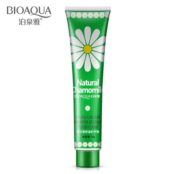 Hand cream with chamomile extract "Bioaqua Chamomile Moisturizing Hand Cream", 75 g