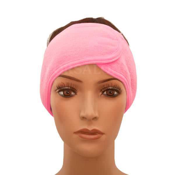 Cosmetic headband with Velcro