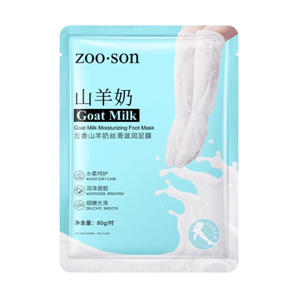 Sock mask with goat milk ZOO SON Goat Milk Moisturizing Foot Mask, 80 g