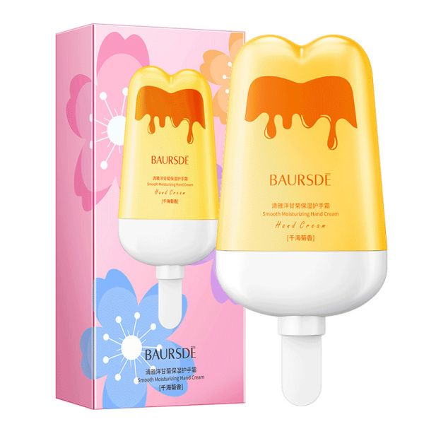 Hand cream with chamomile extract "Ice cream" BAURSDE, 80g