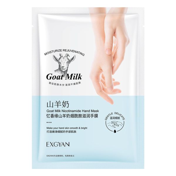 Hand mask-gloves with nicotinamide and goat milk Goat milk Nicotinamide Hand Mask, 35 g