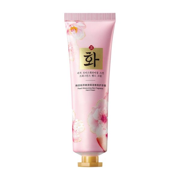 Moisturizing hand cream with peach extract HANFEN Peach Moisturizing Scin Fragrance Hand Cream, 30g