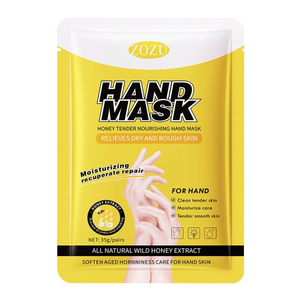 Hand mask-gloves with honey ZOZU Honey tender nourishing hand mask, 35 g