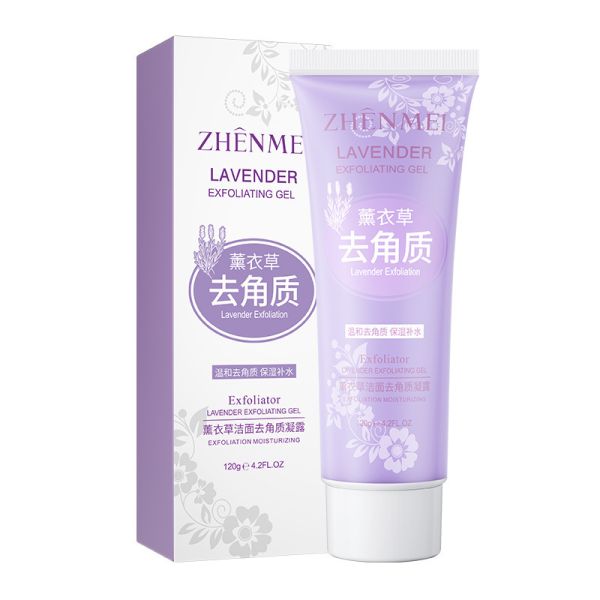 Exfoliating peeling roll with lavender extract ZHENMEI, 120g