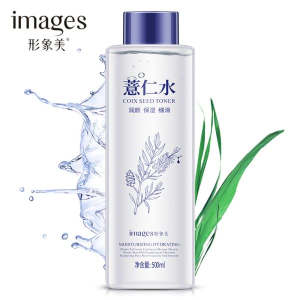 Images Coix Seed Moisturizing Toner, 500ml