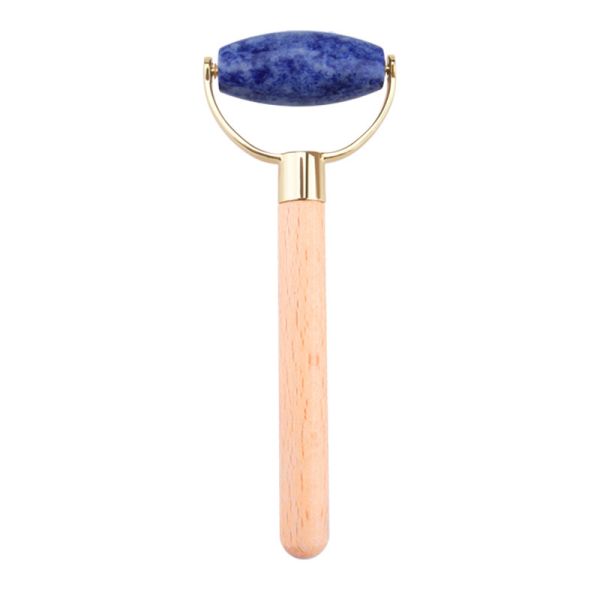 Roller facial massager (lapis lazuli)